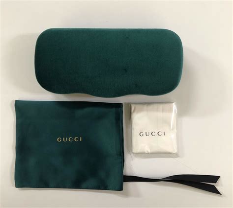 gucci green glasses case|gucci sunglass cases for women.